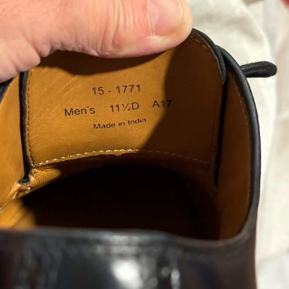 Johnston and Murphy sheep skin leather‎ 11.5 men’s shoes